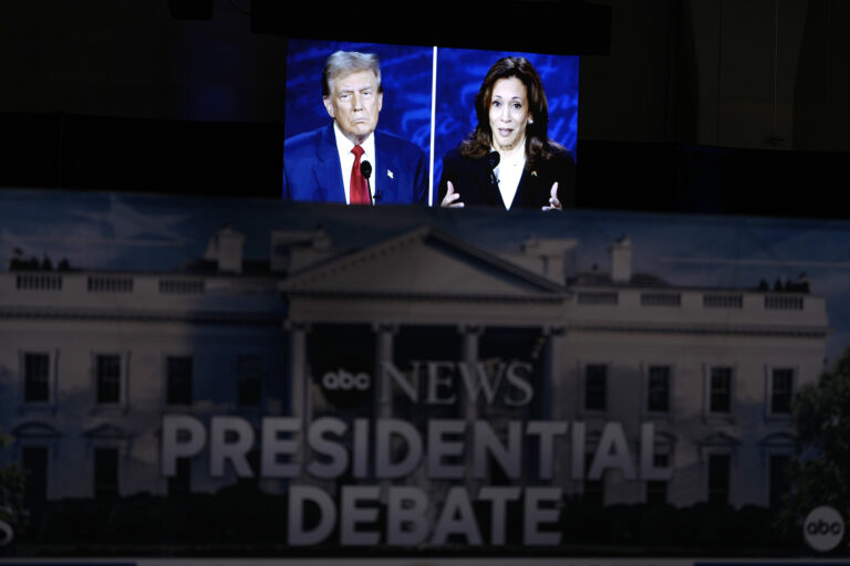 Debata, Kamala Harrisová, Donald Trump