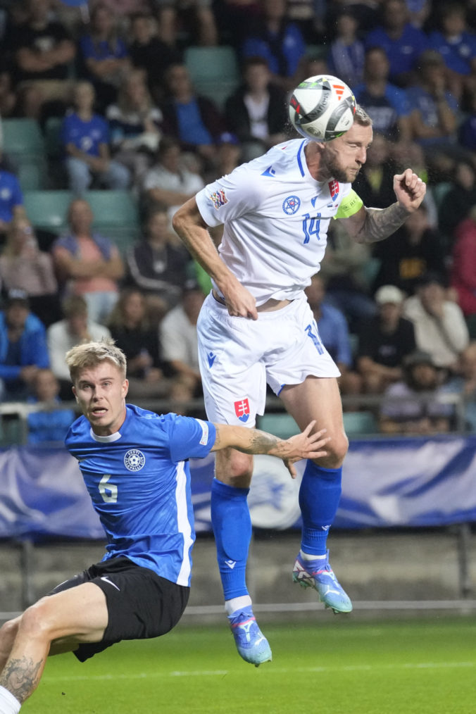 Futbal: Estónsko - Slovensko (Liga národov / C divízia)