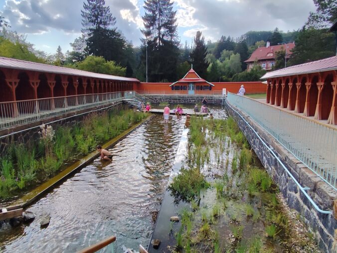 Slnečné a Riečne kúpele v Luhačoviciach