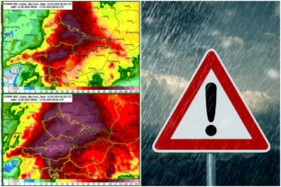 Našu oblasť čakajú výdatné až extrémne zrážky a dážď potrápi aj Slovensko