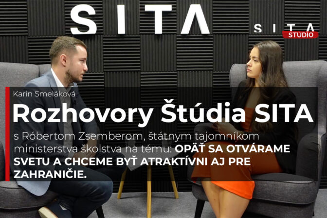 Róbert Zsembera, rozhovor Štúdio SITA