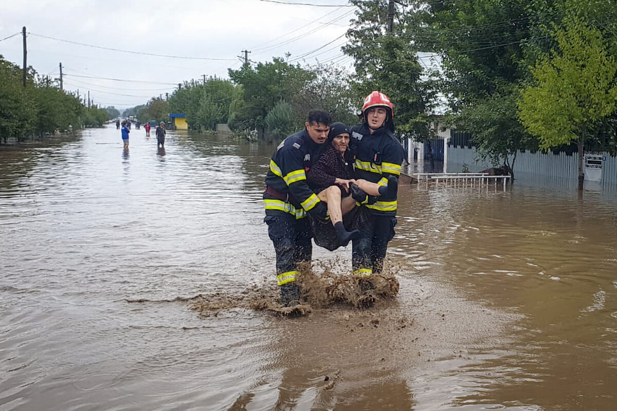 Povodne v Rumunsku
