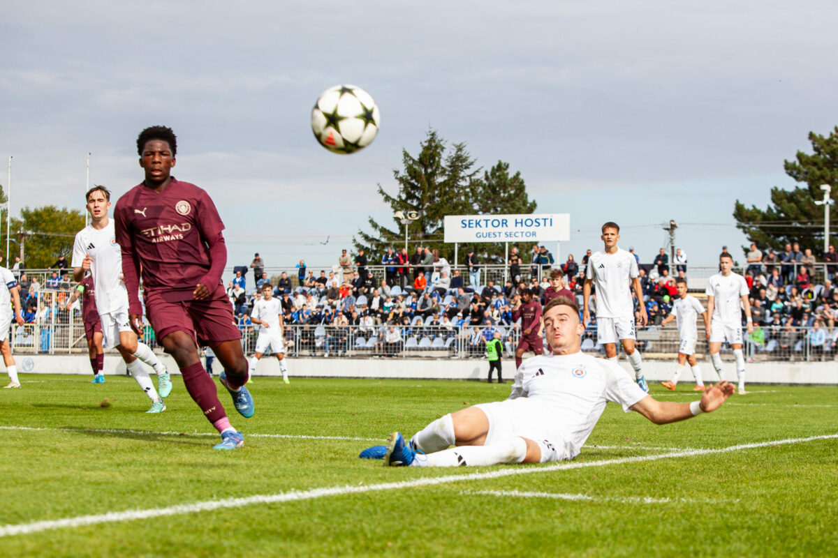 FUTBAL LM U19: Slovan Bratislava - Manchester City