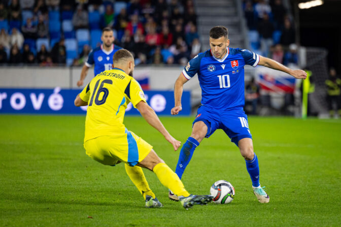 FUTBAL LN: Slovensko - Švédsko