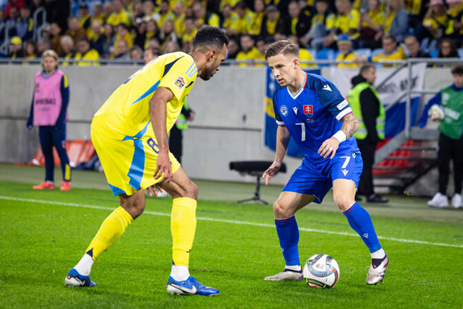 FUTBAL LN: Slovensko - Švédsko
