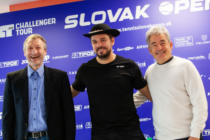 TENIS: Wawrinka na Slovak Open 2024