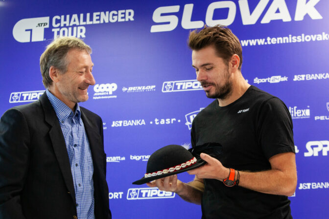 TENIS: Wawrinka na Slovak Open 2024