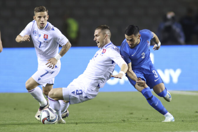 Futbal (Liga národov): Azerbajdžan - Slovensko