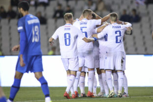 Futbal (Liga národov): Azerbajdžan - Slovensko