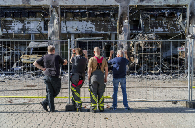 Požiar v hasičskej stanici v meste Stadtallendorf v nemeckej spolkovej krajine Hesensko.