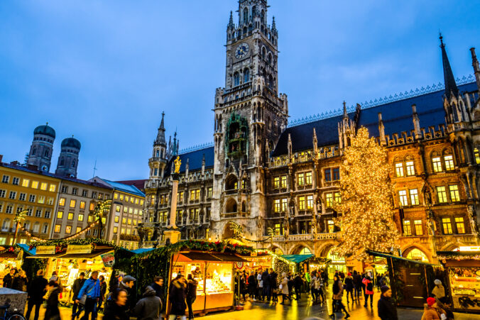 Christmas market in munich - germany