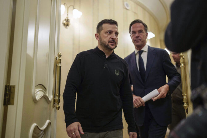 Mark Rutte, Volodymyr Zelenskyj