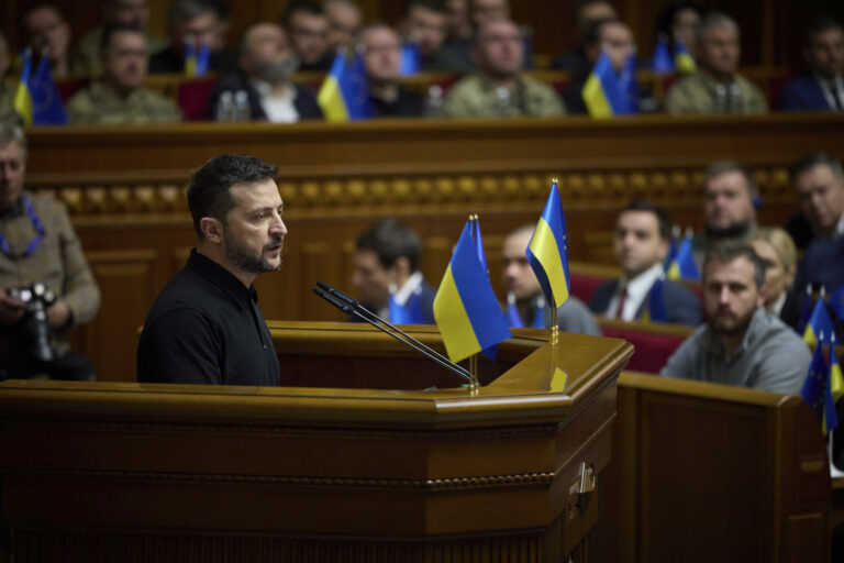 Volodymyr Zelenskyj, rusko ukrajinská vojna