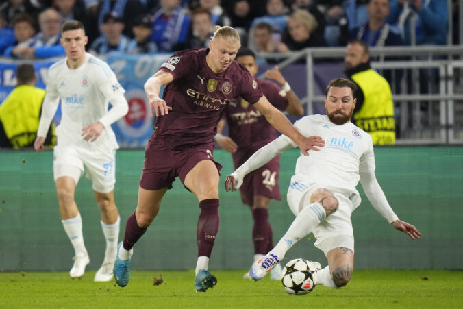 Liga majstrov (futbal): Slovan Bratislava - Manchester City