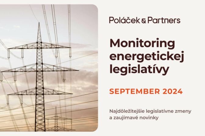 Monitoring energetickej legislatívy - september
