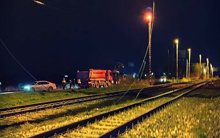 železničné priecestie v Bratislave Vajnory