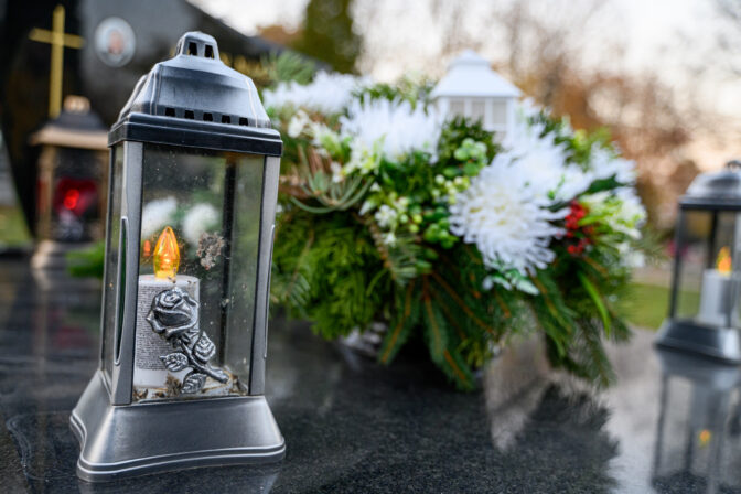 NITRA: Sviatok Všetkých Svätých, Dušičky, cintorín