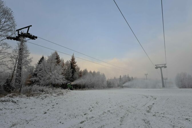 VYSOKÉ TATRY: Prvý sneh a zasnežovanie