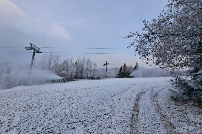 VYSOKÉ TATRY: Prvý sneh a zasnežovanie