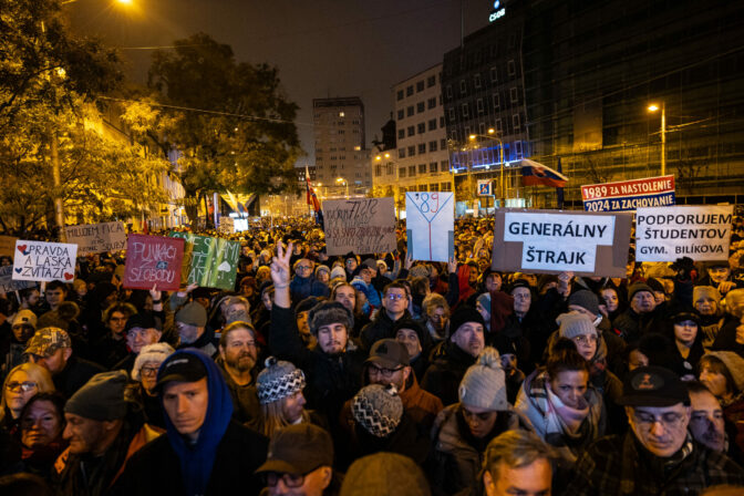 ZHROMAŽDENIE: Výročie Nežnej revolúcie