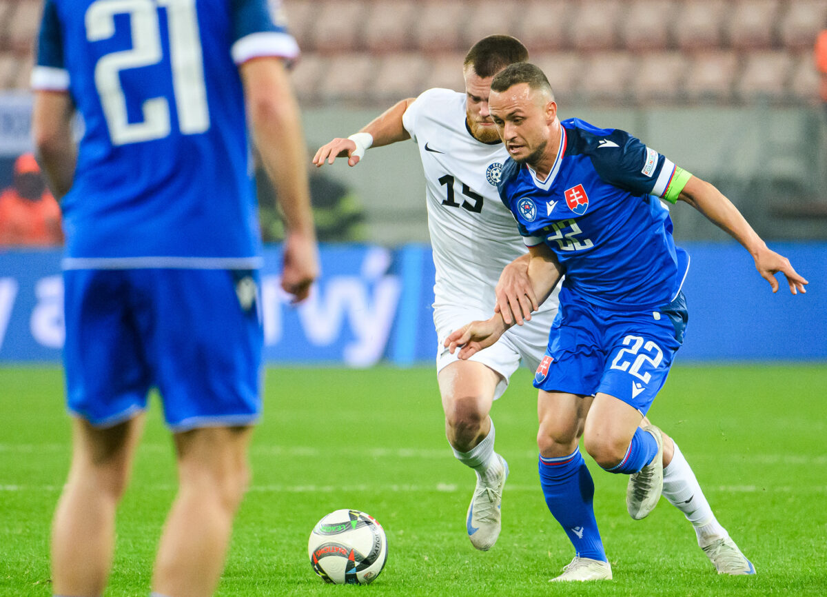 FUTBAL LN: Slovensko - Estónsko
