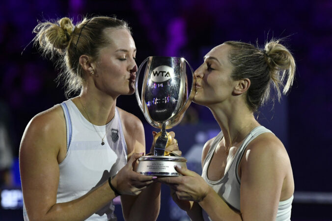 APTOPIX Saudi Arabia Tennis WTA Finals