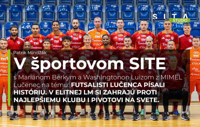 Hráči futsalového klubu MIMEL Lučenec.