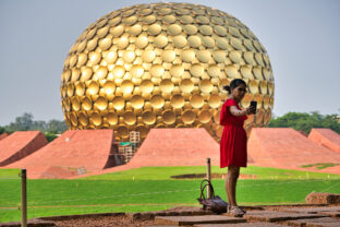 Matrimandir, India