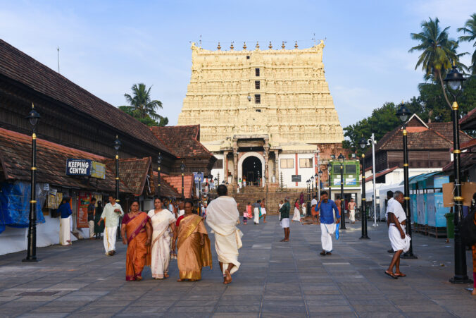 Chrám Sree Padmanabhaswamy, India