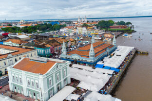 Famous Ver o Peso Market and the Fish Market in Belém, Para