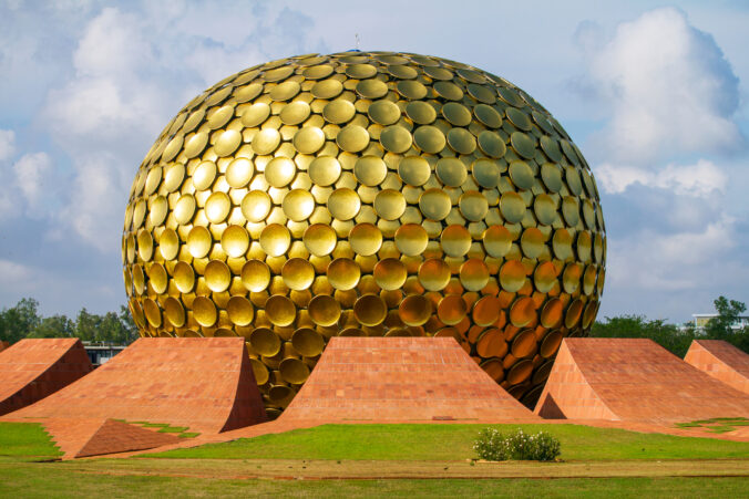 Matrimandir, India