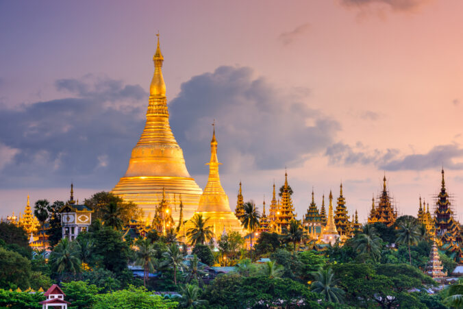 Pagoda Shwedagon, Mjanmarsko