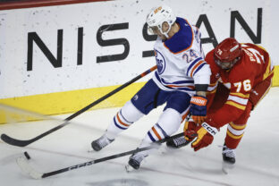 Oilers - Flames, hokej