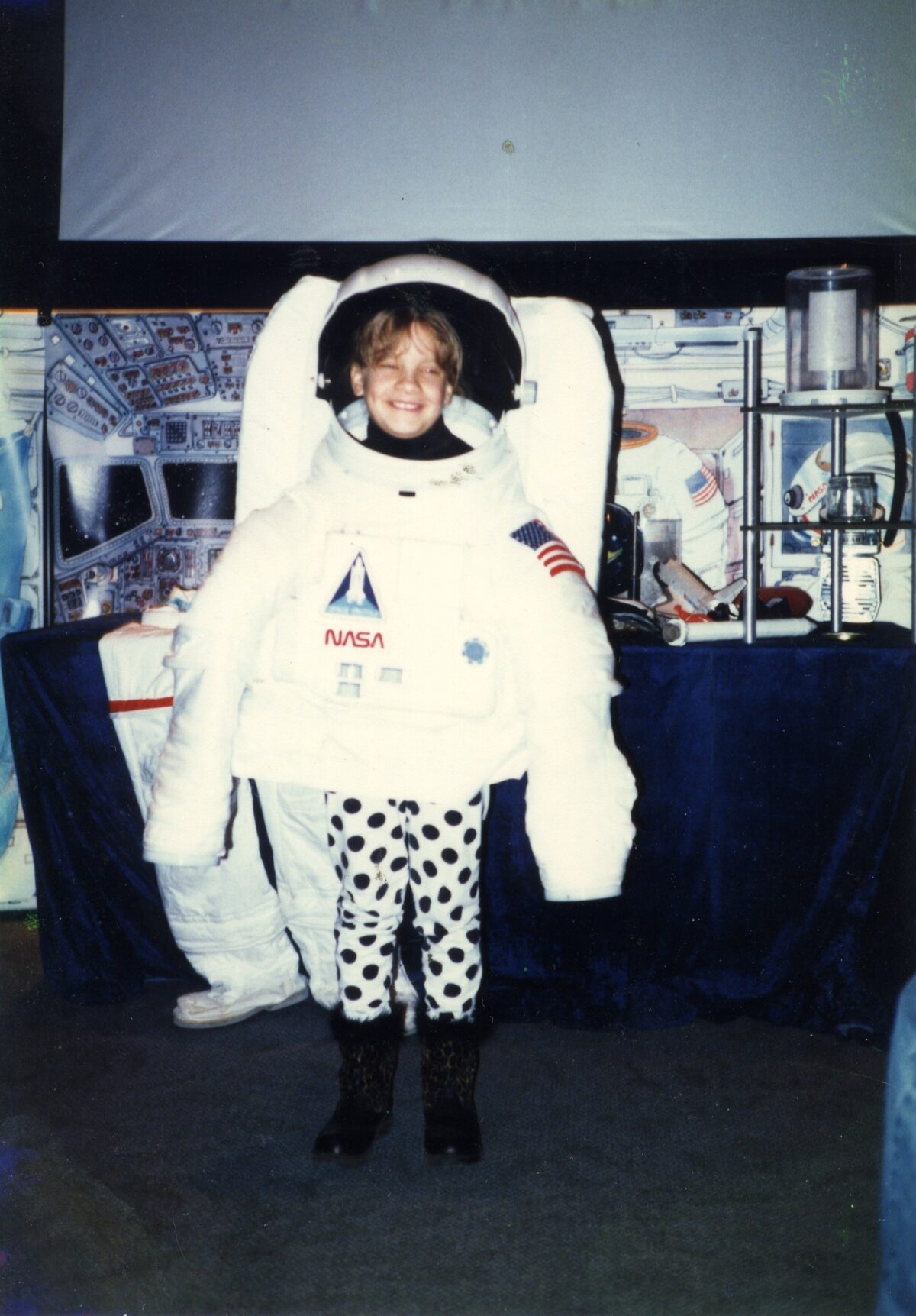 Michaela 8 year old at nasa.jpg