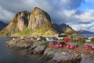 Reine fishing village in Lofoten Islands, Norway