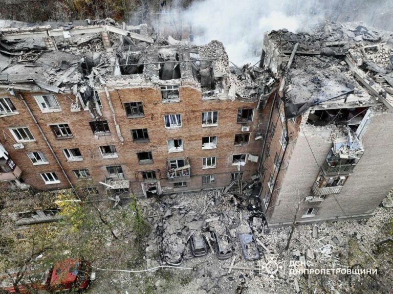 Kyjev, trosky, bombardovanie