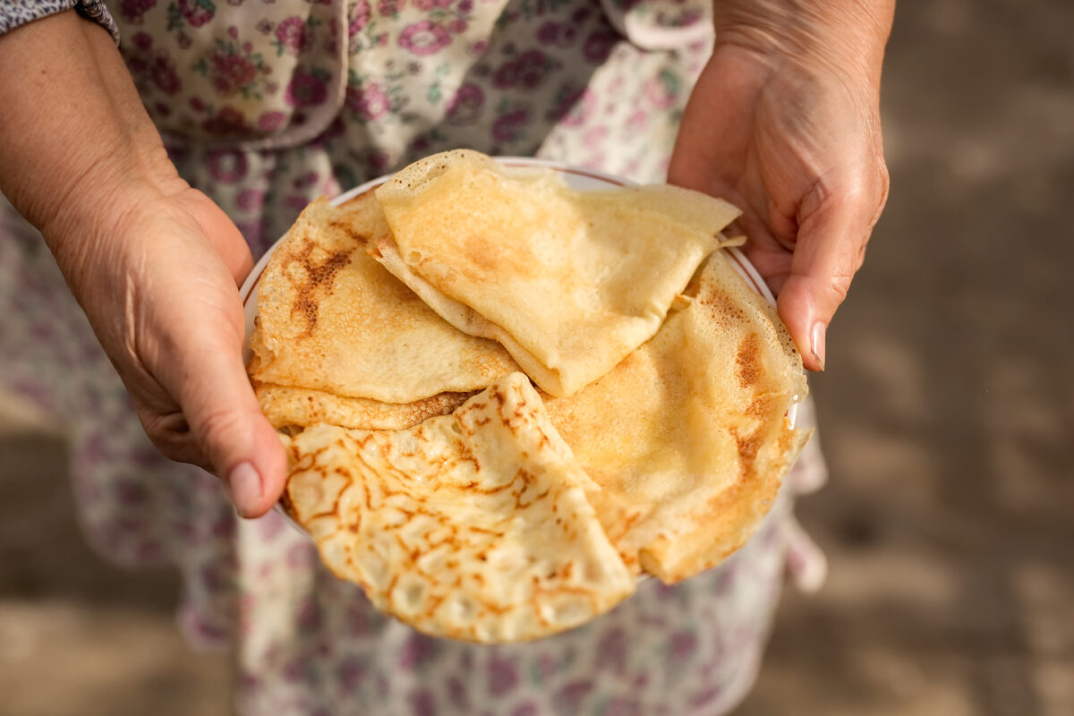 babičkine nadýchané palacinky