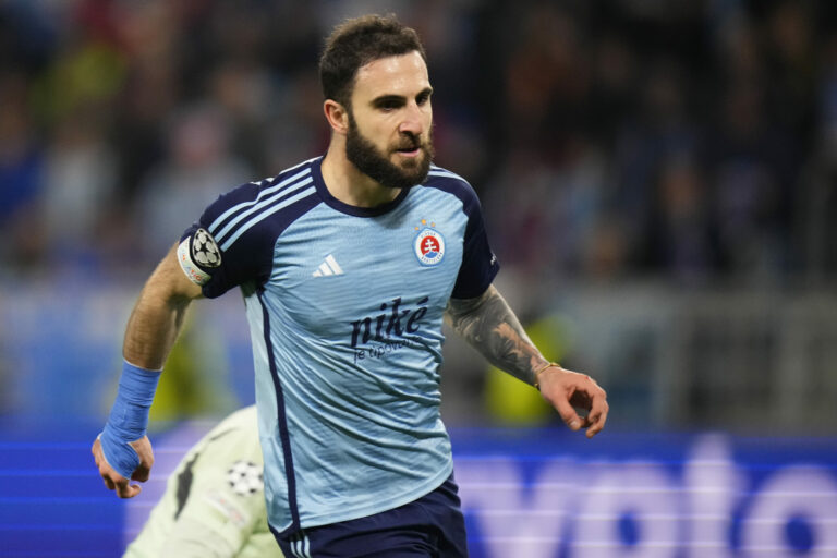 Futbal (Liga majstrov): Slovan Bratislava - AC Miláno
