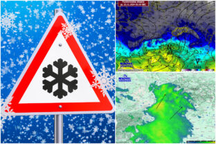 Sneženie na Slovensku, vydané sú výstrahy