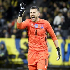 Futbal (Liga národov  –  odveta): Slovensko – Švédsko