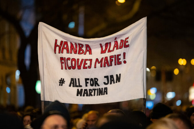 BRATISLAVA: Protestné zhromaždenie PS, SaS a KDH