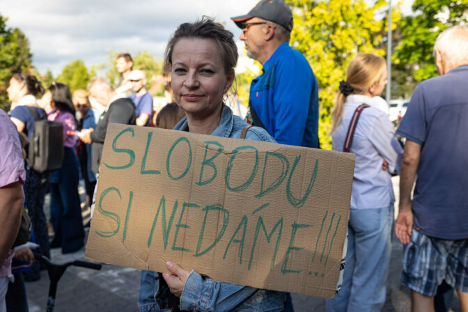 PROTEST: Nedovoľme umlčať slobodné médiá