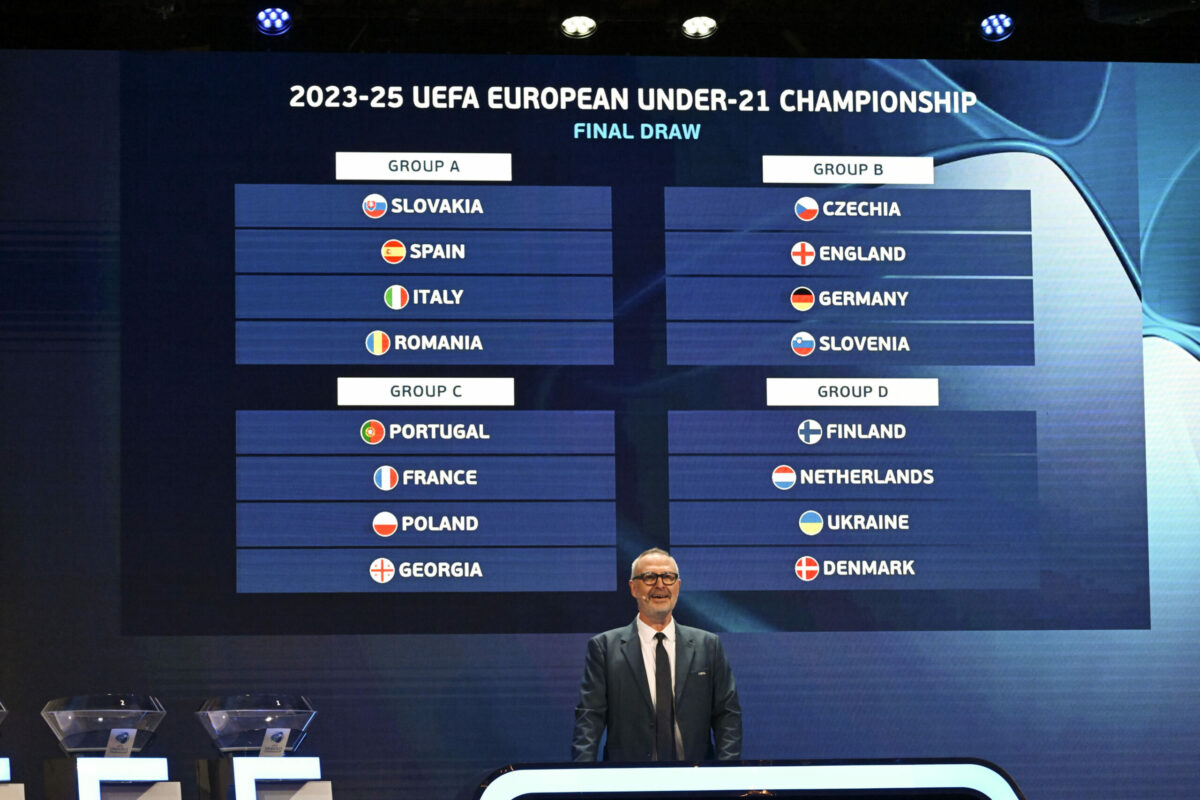 FUTBAL: Žreb základných skupín EURO U21 2025