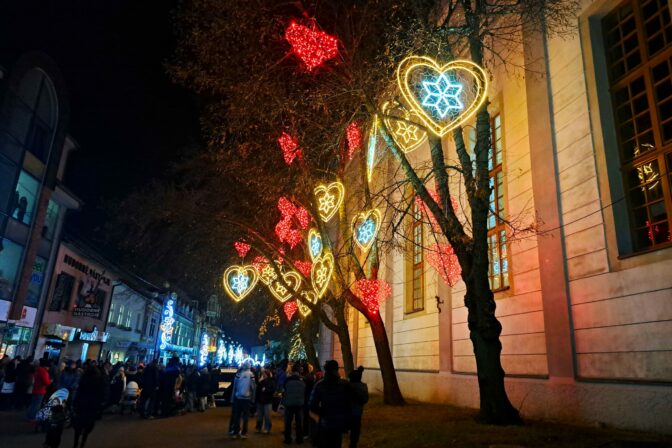 POPRAD: Vianočná výzdoba