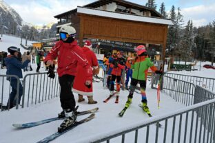 VYSOKÉ TATRY: Prvá lyžovačka