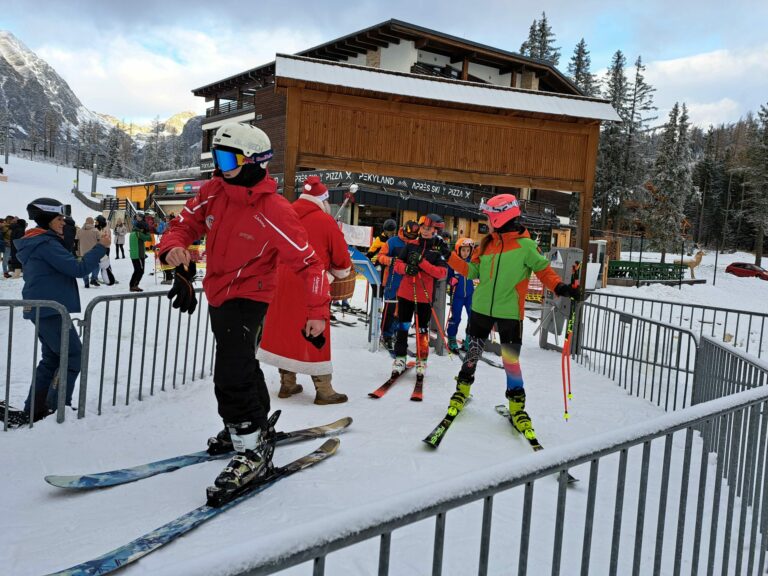 VYSOKÉ TATRY: Prvá lyžovačka
