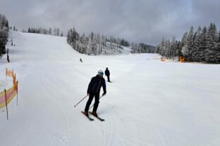 VYSOKÉ TATRY: Prvá lyžovačka