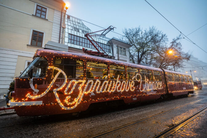 BRATISLAVA: Vianočná električka