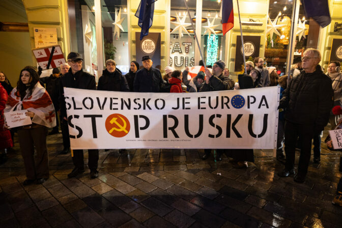 PROTEST: Za slobodné Gruzínsko