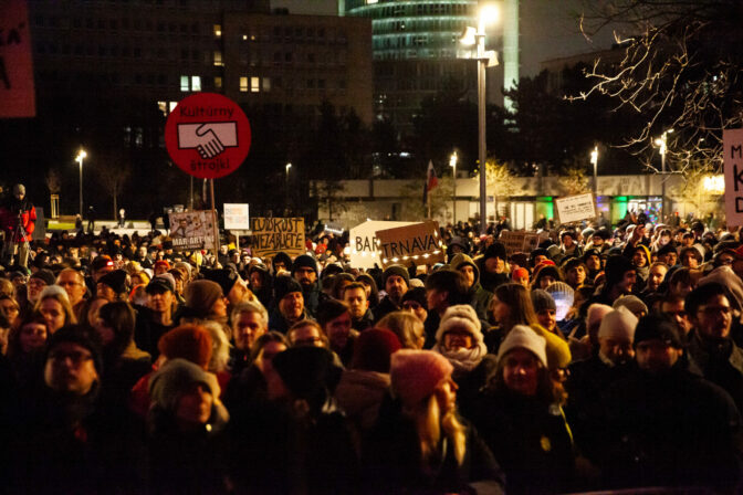 PROTEST: Za budúcnosť kultúry